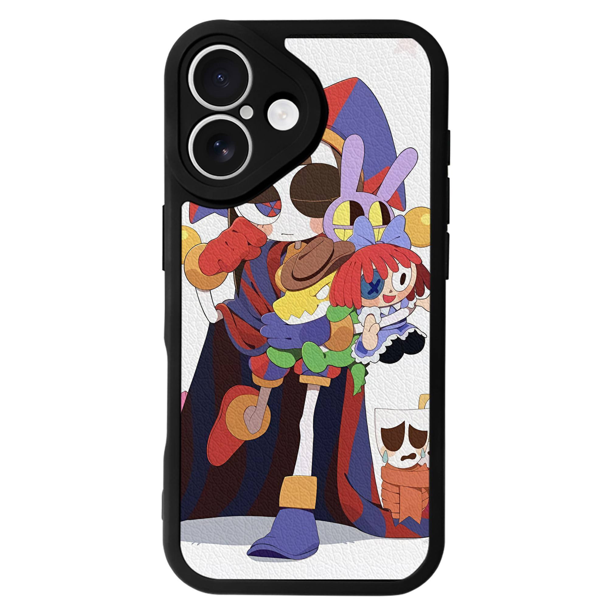 （画像用） アンパンマン Anpanman 【iPhone 16シリーズ対応】シリコンスマホケース（レザー調） 材質：シリコン